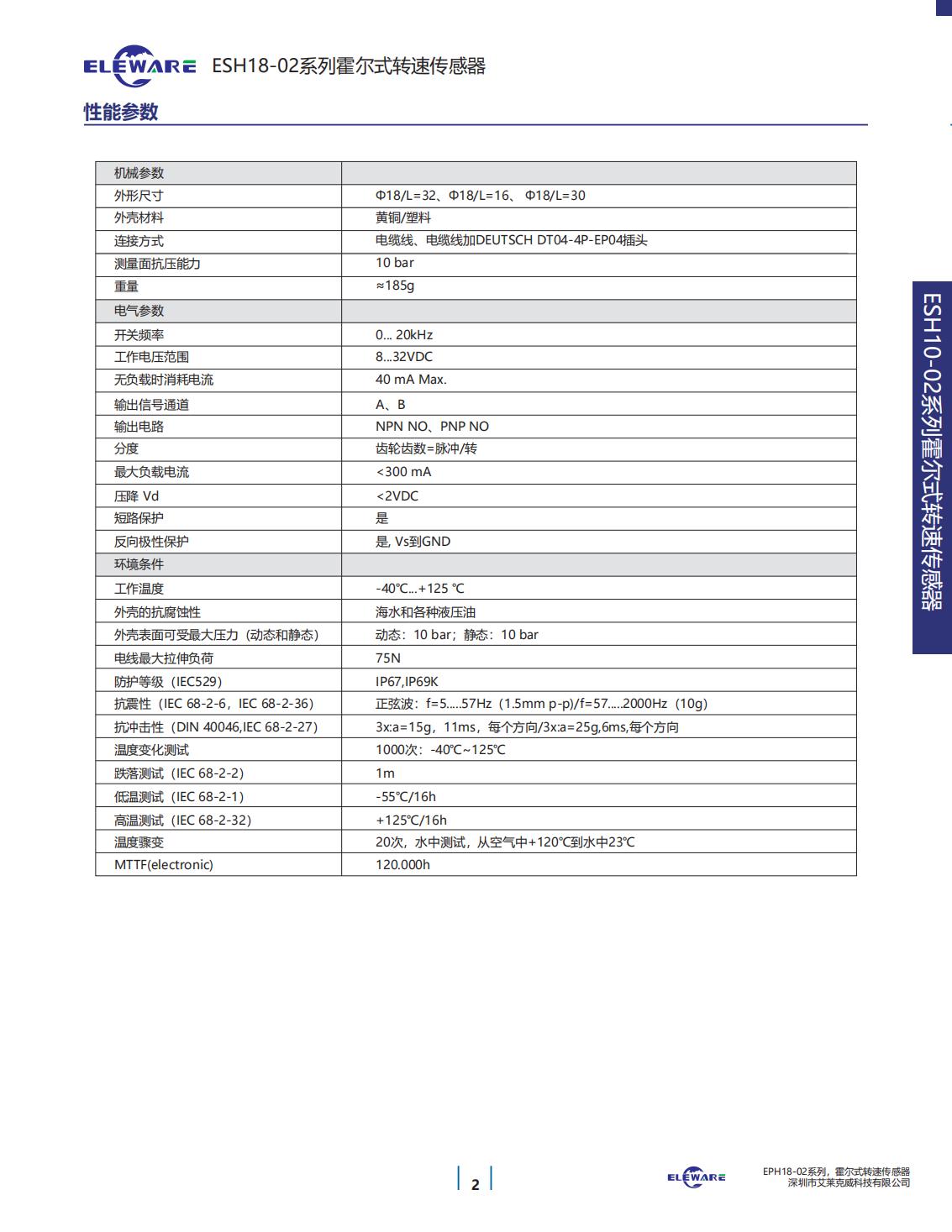 轉速傳感器 閥芯位置傳感器 閥芯位移傳感器